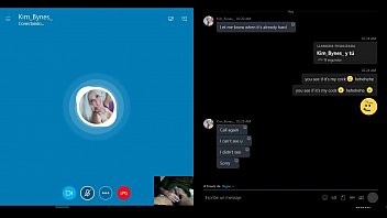 Rubia Hermosa por Skype