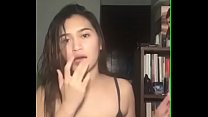 Yannah Hernandez in sexy black top dances hot